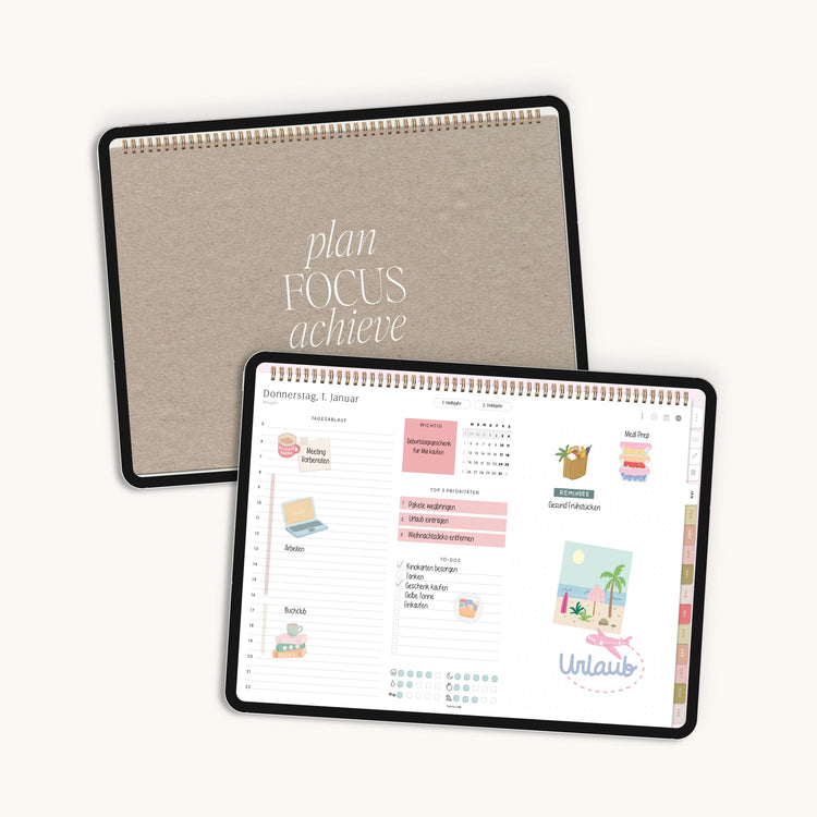 Digitaler Tagesplaner 2026 | Paperless Basics