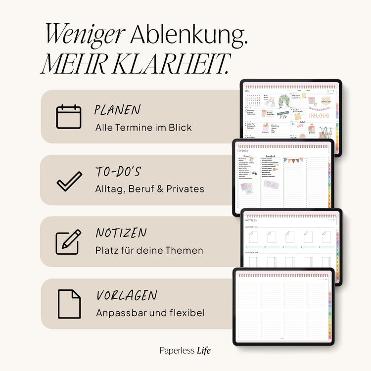 Digital Weekly Planner 2025