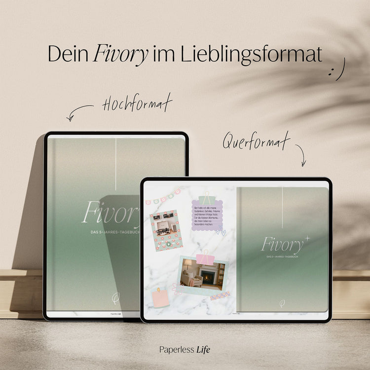 Fivory – Das 5-Jahres-Tagebuch | Undatiert