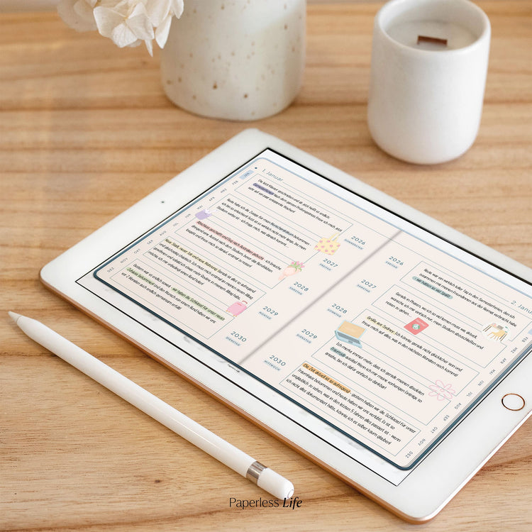 Fivory – Das 5-Jahres-Tagebuch | 2026-2030