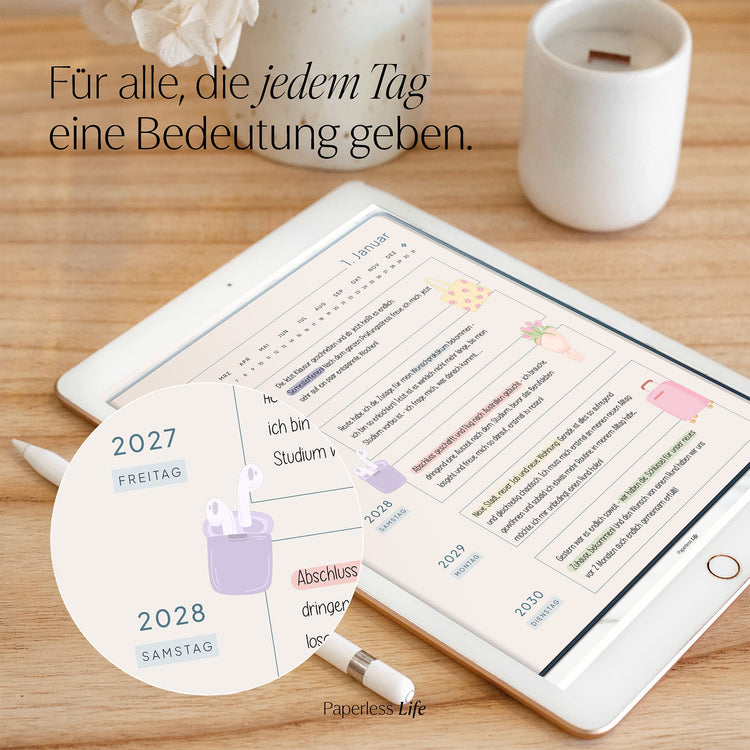 Fivory – Das 5-Jahres-Tagebuch | 2026-2030