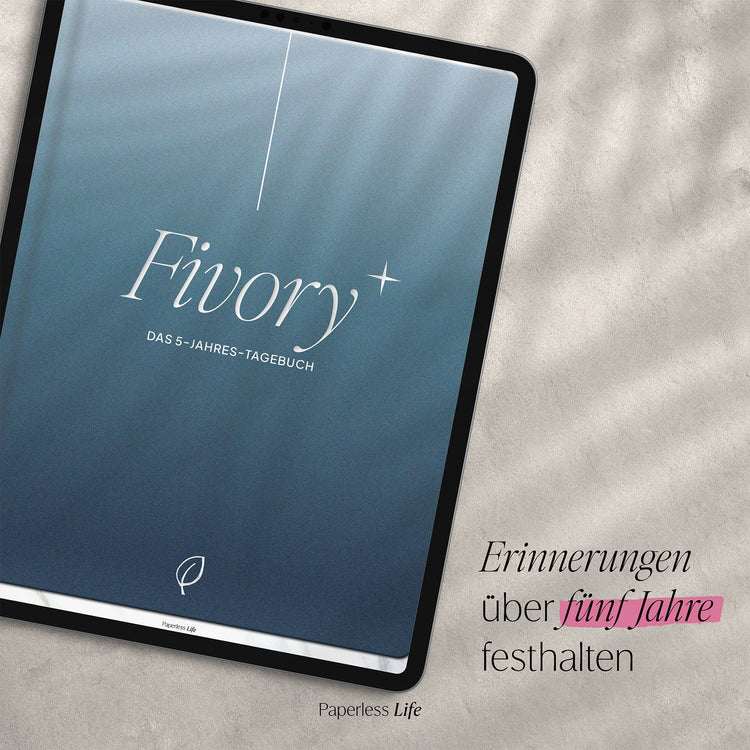 Fivory – Das 5-Jahres-Tagebuch | Undatiert