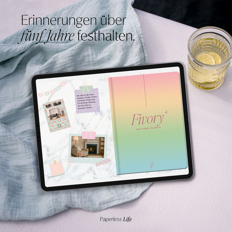 Fivory Bundle – Das 5-Jahres-Tagebuch | 2026-2030