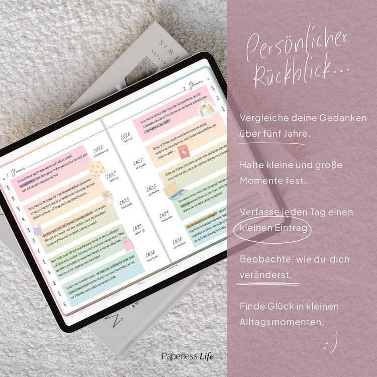Fivory Bundle – Das 5-Jahres-Tagebuch | 2026-2030