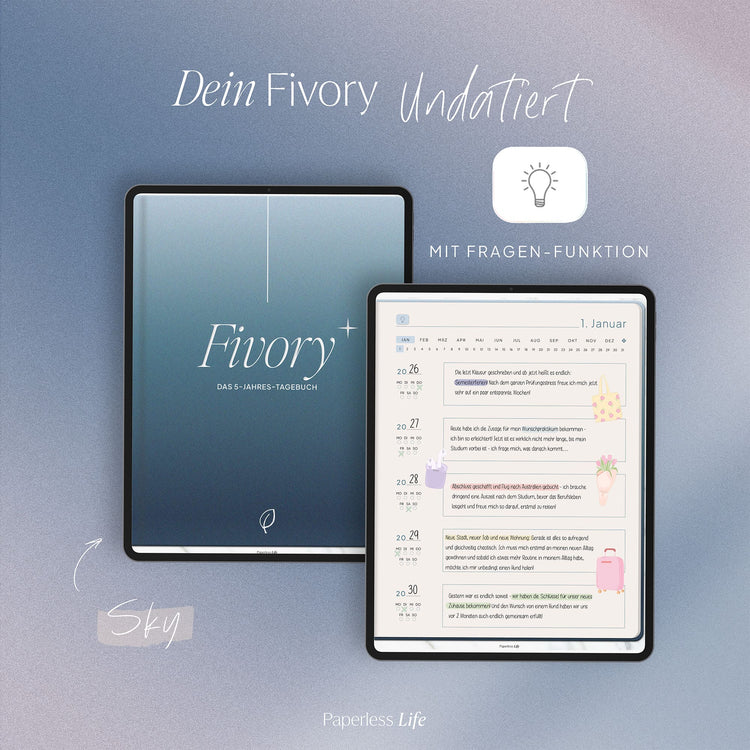 Fivory – Das 5-Jahres-Tagebuch | Undatiert