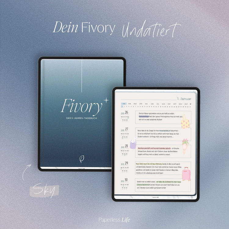 Fivory – Das 5-Jahres-Tagebuch | Undatiert