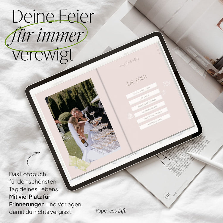 Digitales Fotoalbum | Hochzeit