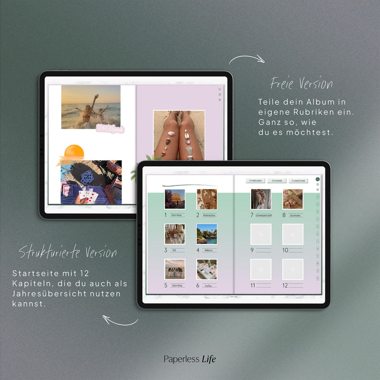Digitales Fotoalbum | Jahresbuch | Themenalbum