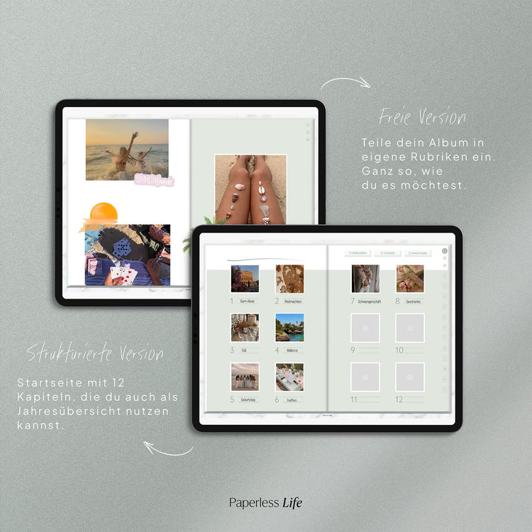 Digitales Fotoalbum | Jahresbuch | Themenalbum