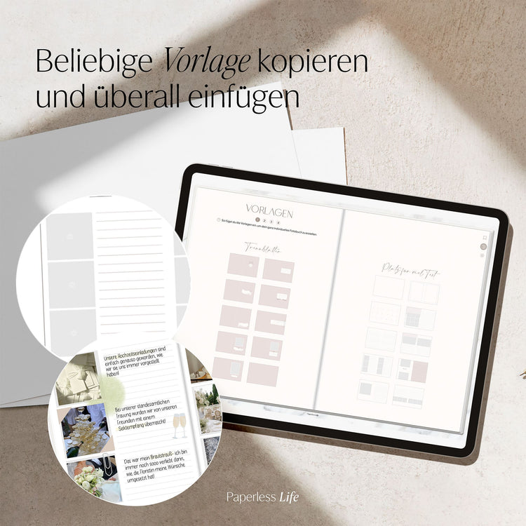 Digitales Fotoalbum | Hochzeit – Selbst gestalten