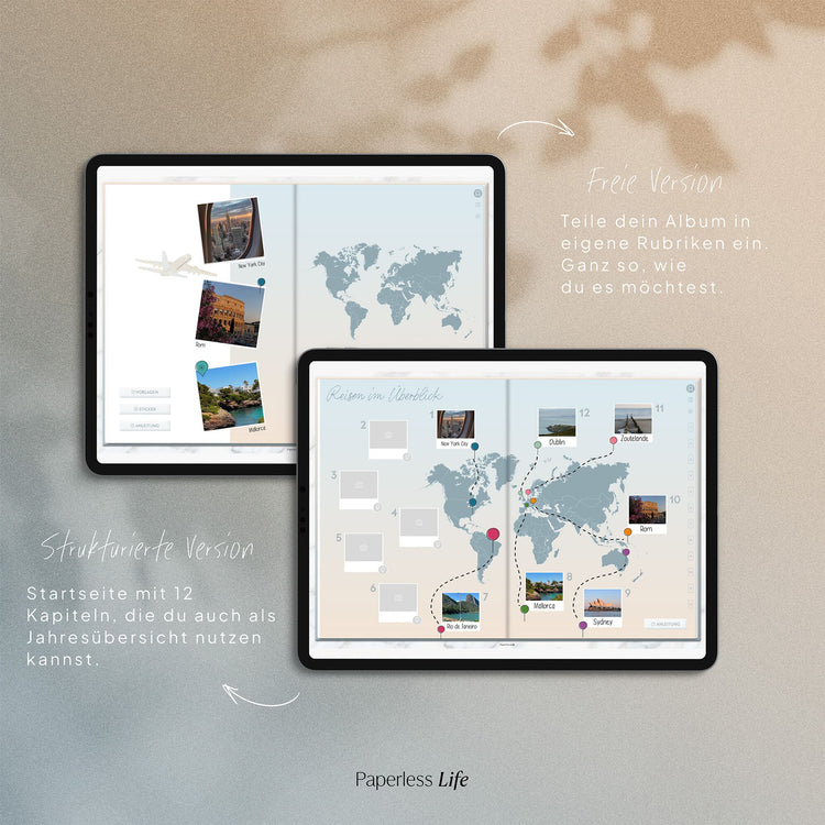 Digitales Fotoalbum | Reisen