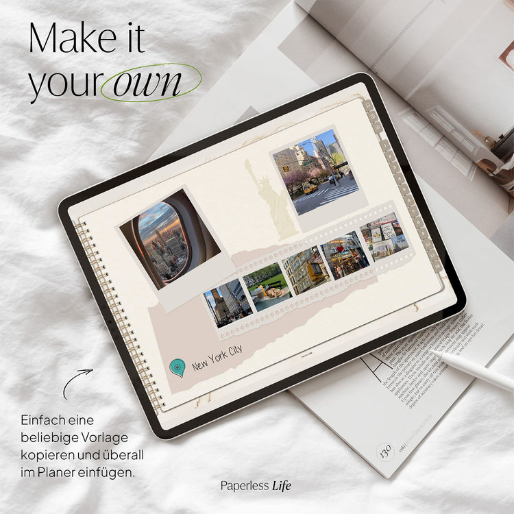 Digitales Fotoalbum | Reisen - Vintage Edition