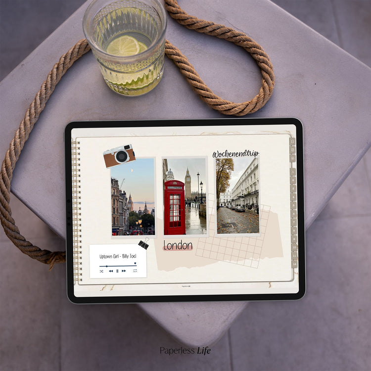 Digitales Fotoalbum | Reisen - Vintage Edition