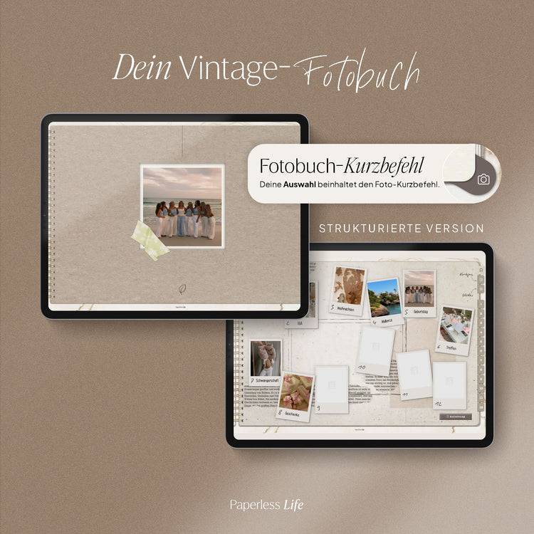 Digitales Fotoalbum | Vintage Edition
