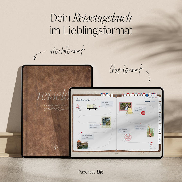 Reiselog | Das Reisetagebuch für Deutschland