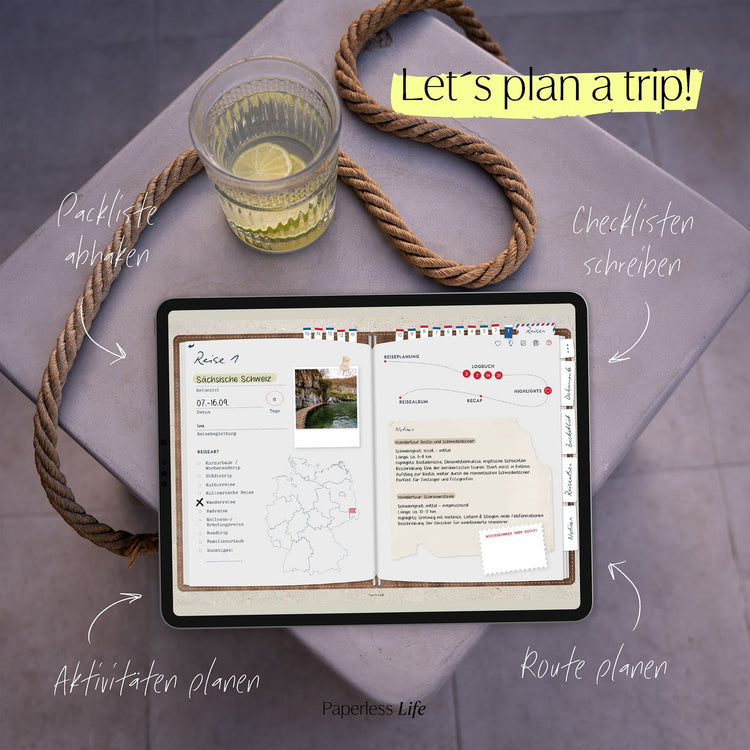 Reiselog | Das Reisetagebuch für Deutschland