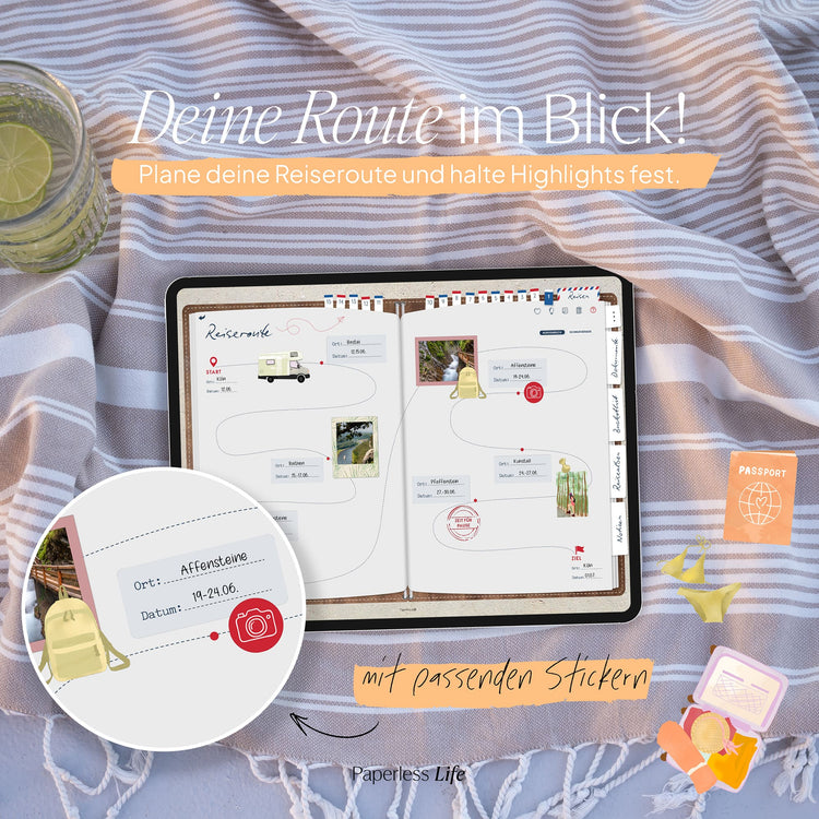 Reiselog | Das Reisetagebuch für Deutschland