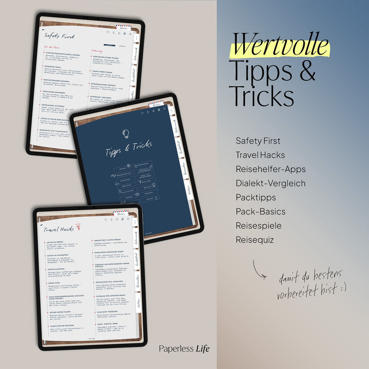 Reiselog | Das Reisetagebuch für Deutschland