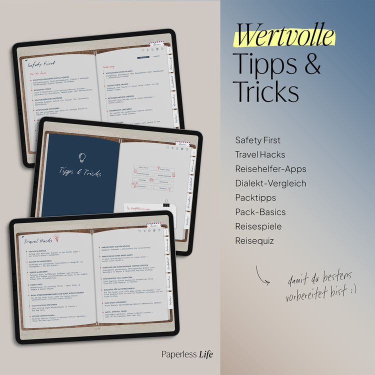 Reiselog | Das Reisetagebuch für Deutschland