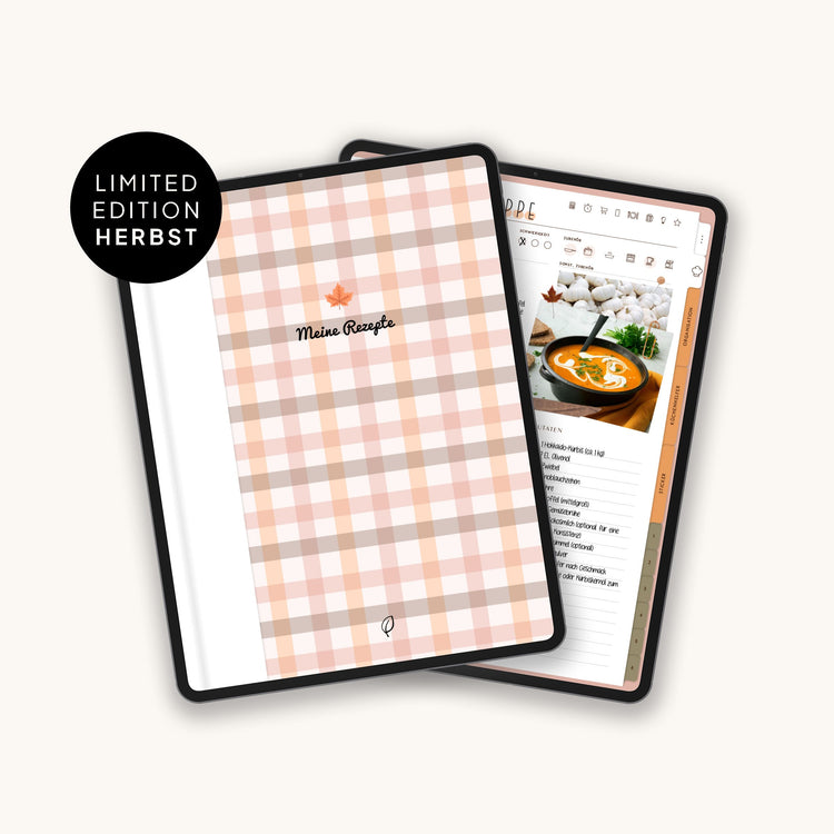 Digitales Rezeptbuch Limited Edition Herbst