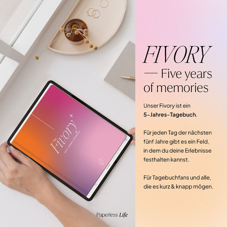 Fivory – Das 5-Jahres-Tagebuch | 2027-2031