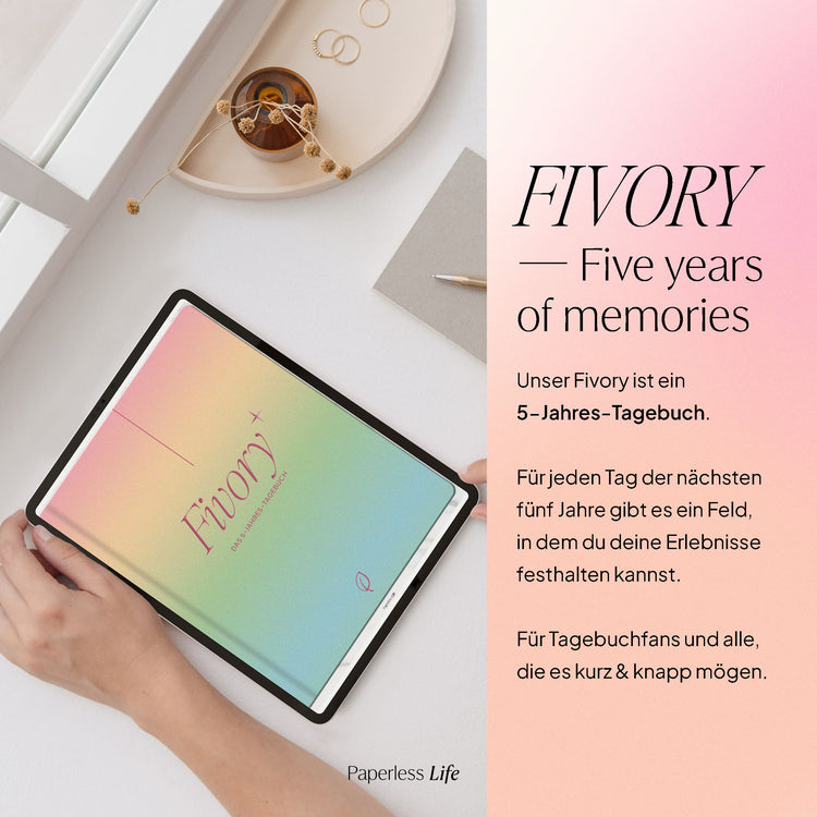 Fivory – Das 5-Jahres-Tagebuch | 2027-2031