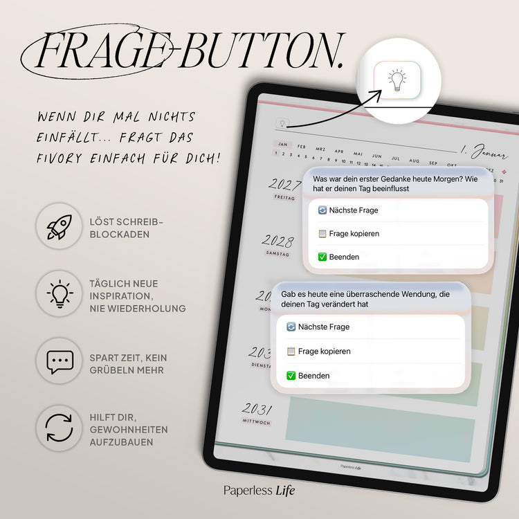 Fivory – Das 5-Jahres-Tagebuch | 2027-2031
