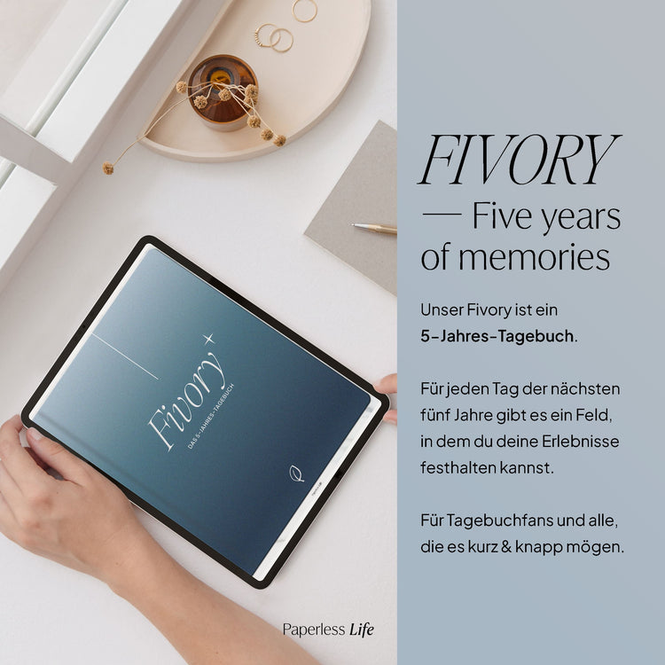 Fivory – Das 5-Jahres-Tagebuch | 2027-2031