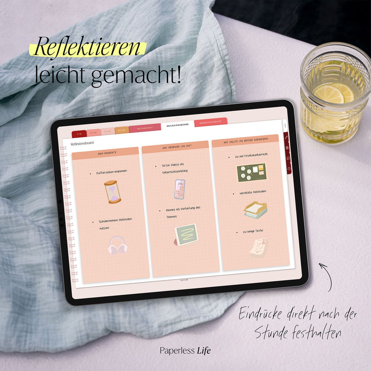 Digitales Notizbuch für Hospitationen