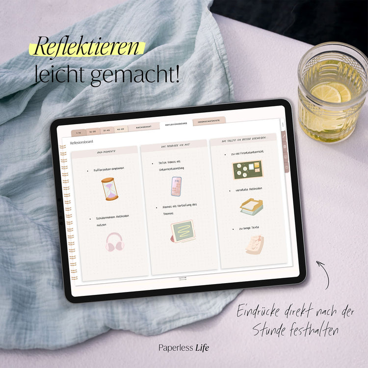 Digitales Notizbuch für Hospitationen