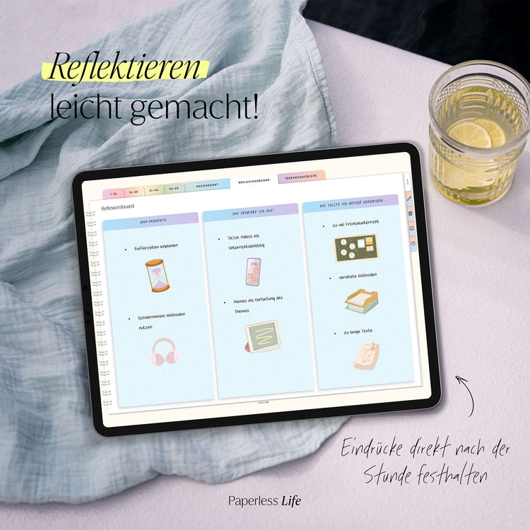 Digitales Notizbuch für Hospitationen