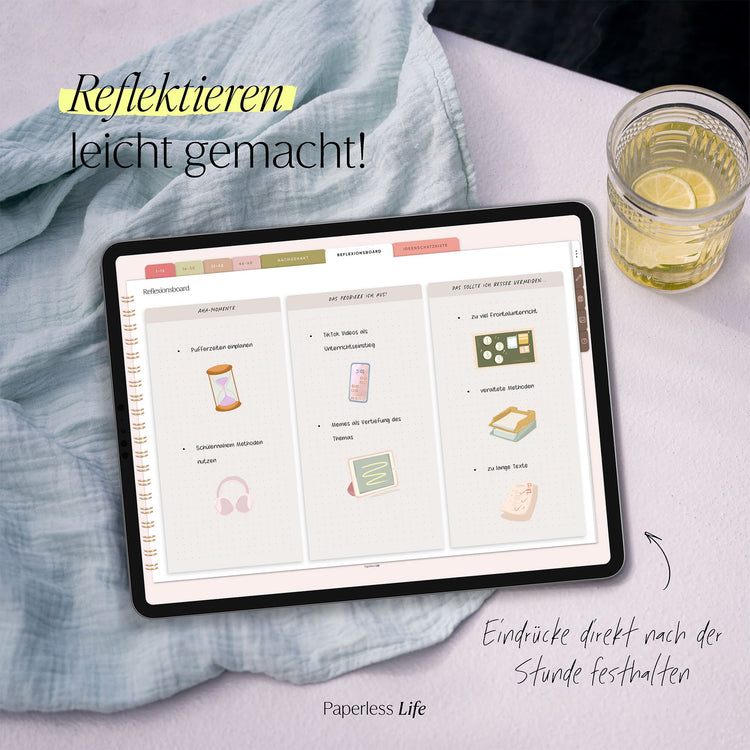 Digitales Notizbuch für Hospitationen