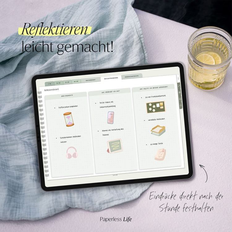 Digitales Notizbuch für Hospitationen