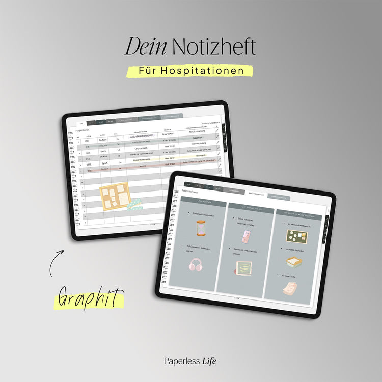 Digitales Notizbuch für Hospitationen