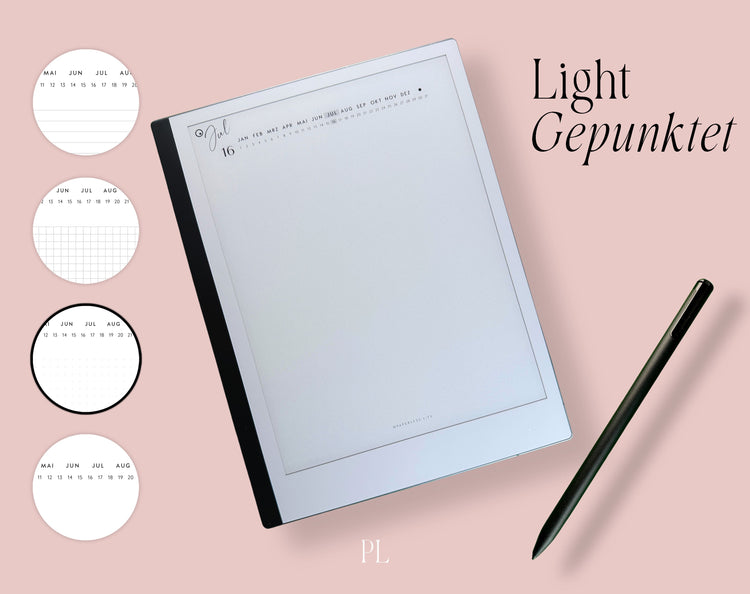 Digital diary for ReMarkable 2