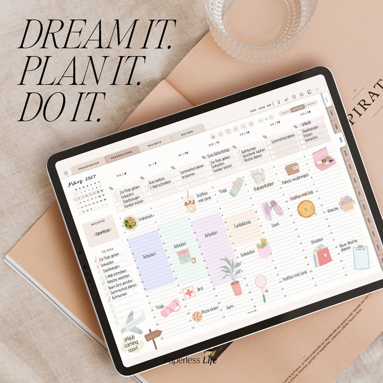 Digitaler Planer 2027 | Der Gamechanger