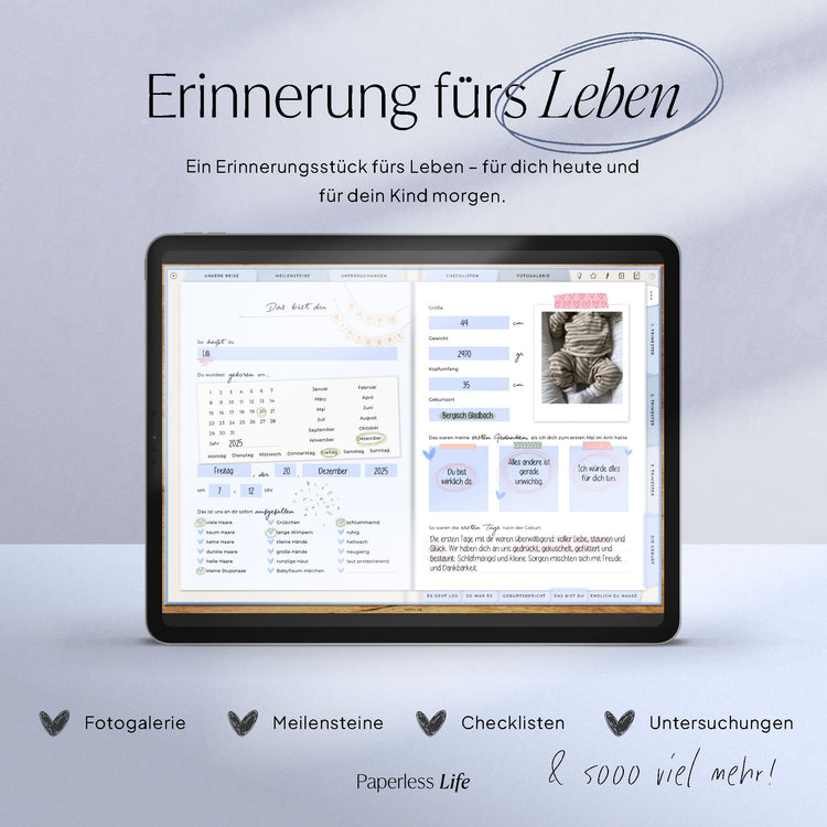 Digitales Schwangerschaftstagebuch