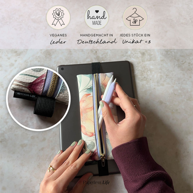 Federmappe | Tablet-Tasche Pouchi