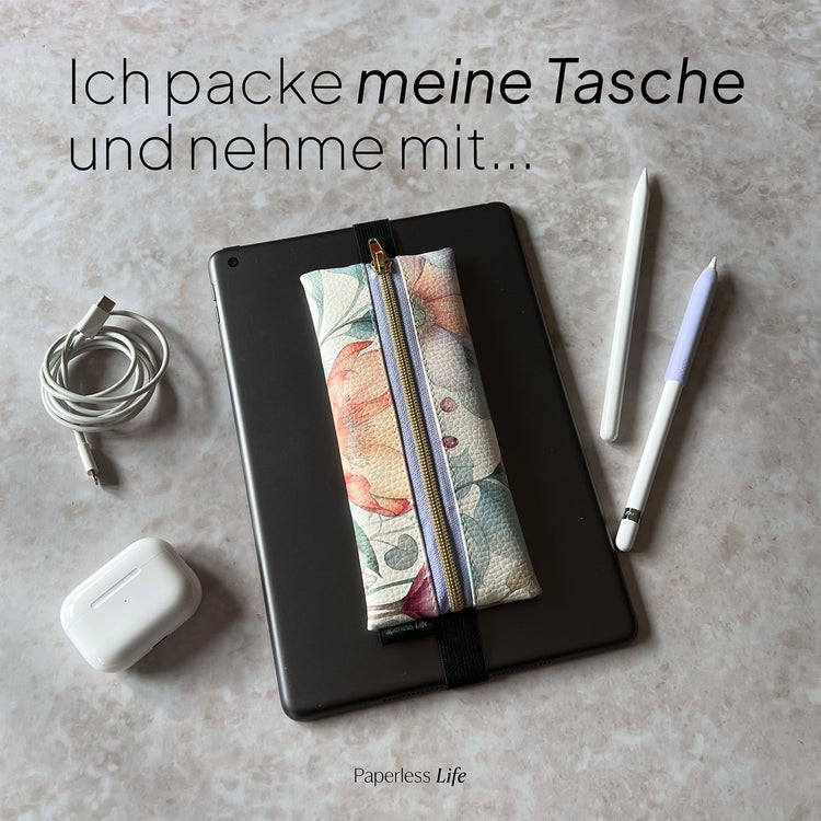 Federmappe | Tablet-Tasche Pouchi