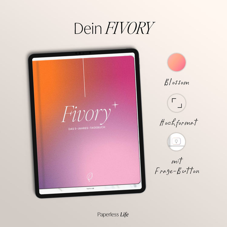 Fivory – Das 5-Jahres-Tagebuch | 2027-2031