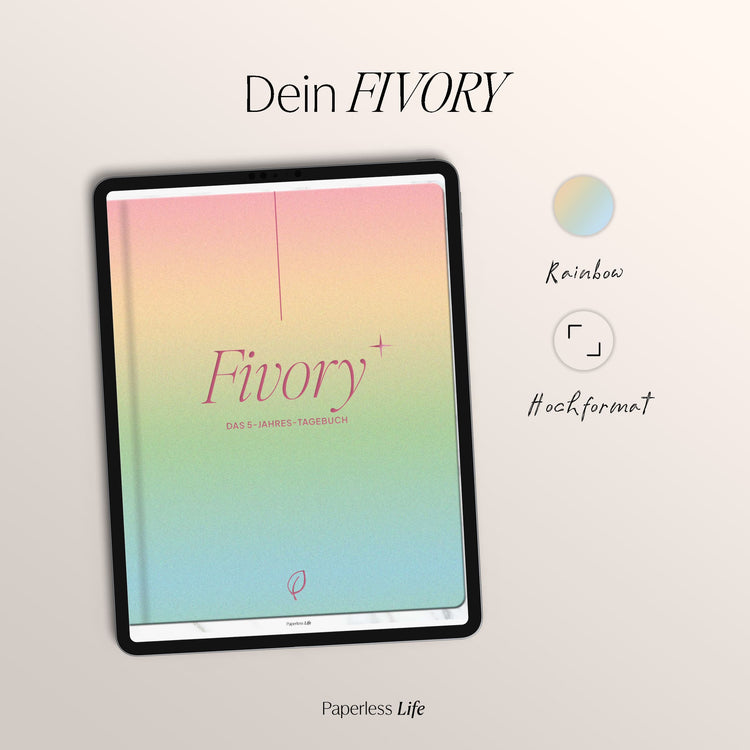 Fivory – Das 5-Jahres-Tagebuch | 2027-2031
