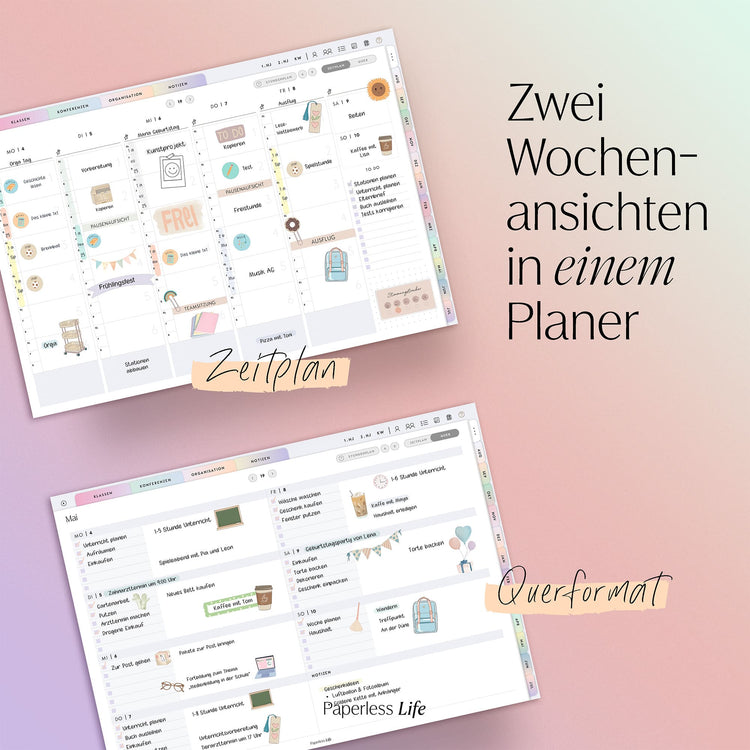Digitaler Lehrerkalender Grundschule 25/26 "Der Gamechanger"