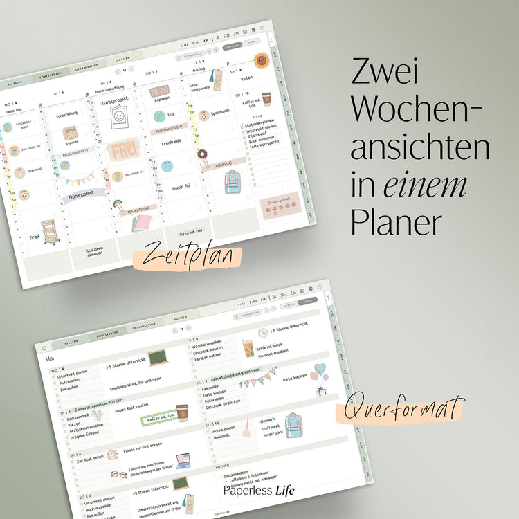 Digitaler Lehrerkalender Grundschule 25/26 "Der Gamechanger"