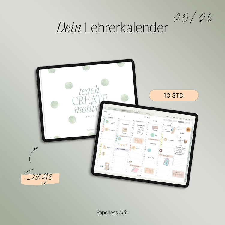 Digitaler Lehrerkalender Grundschule 25/26 "Der Gamechanger"