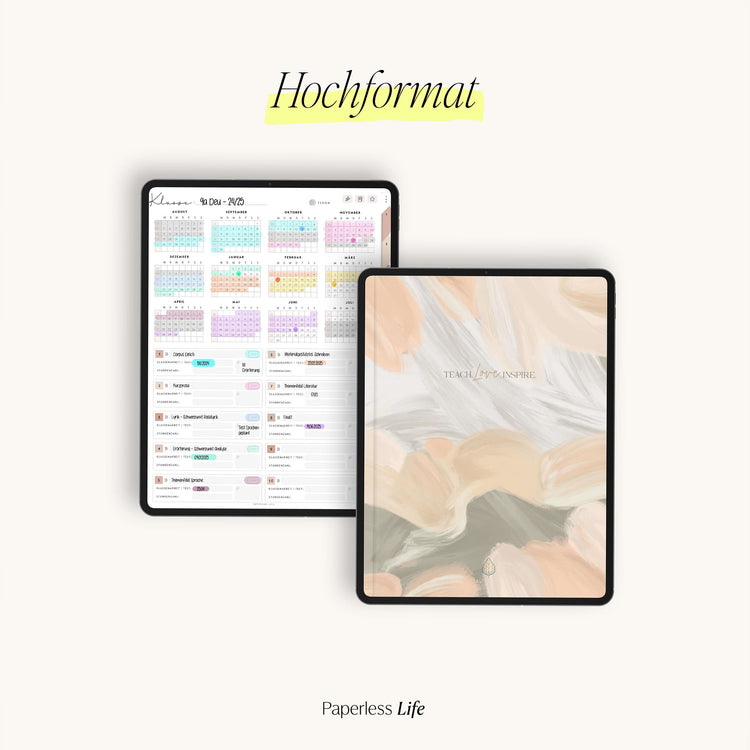 Digital lesson planner - for GoodNotes & Co.
