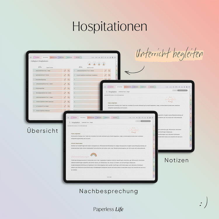 Digitaler Planer für die Schulleitung 25/26