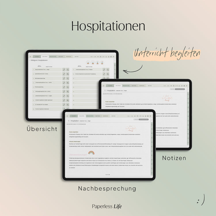 Digitaler Planer für die Schulleitung 25/26