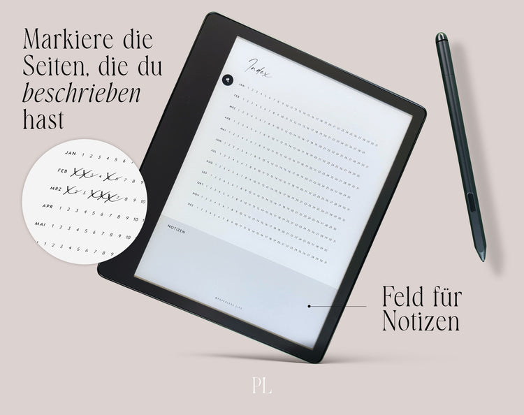 Digital diary for Kindle Scribe