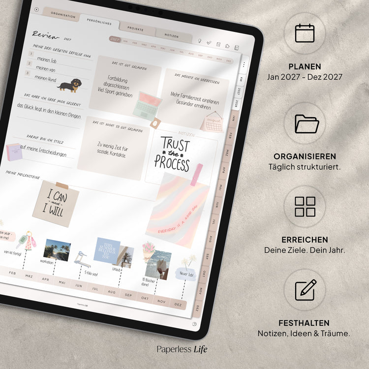 Digitaler Planer 2027 | Der Gamechanger