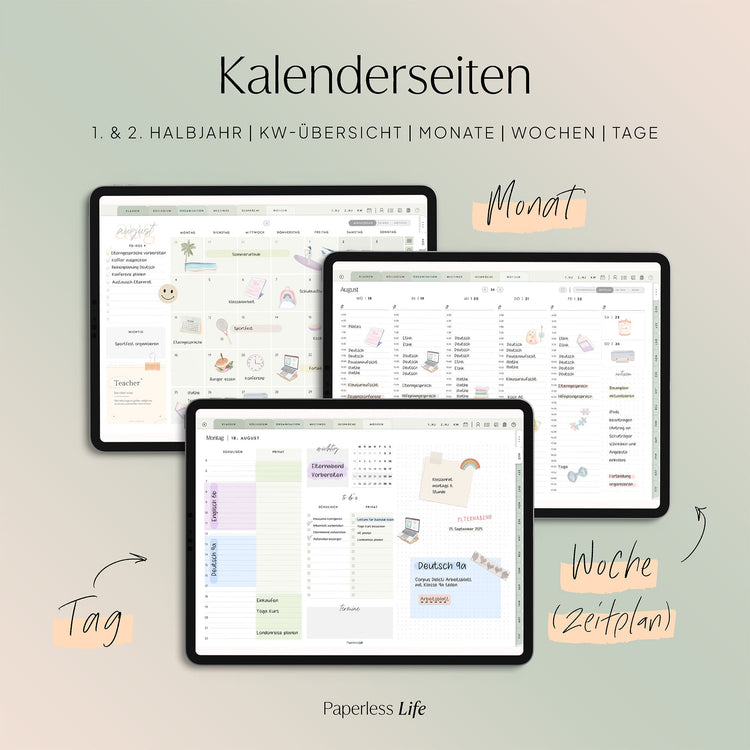 Digitaler Planer für die Schulleitung 25/26